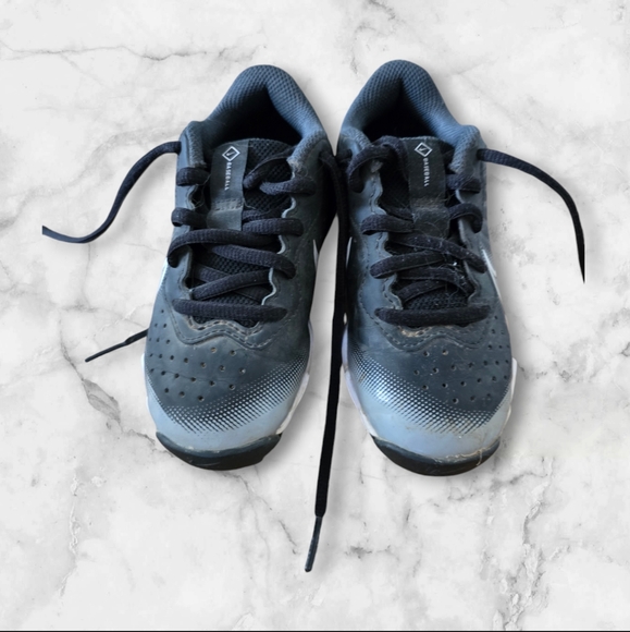 Nike Diamond Fastflex Kids Youth Black Baseball Cleats Size 11C - Picture 1 of 7